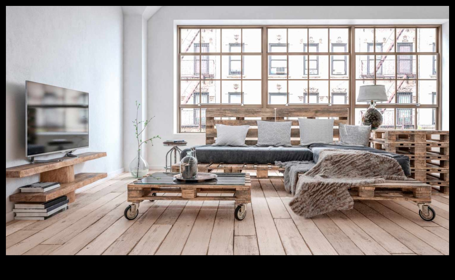 Δημιουργικοί τρόποι χρήσης παλετών στη διακόσμηση σπιτιού