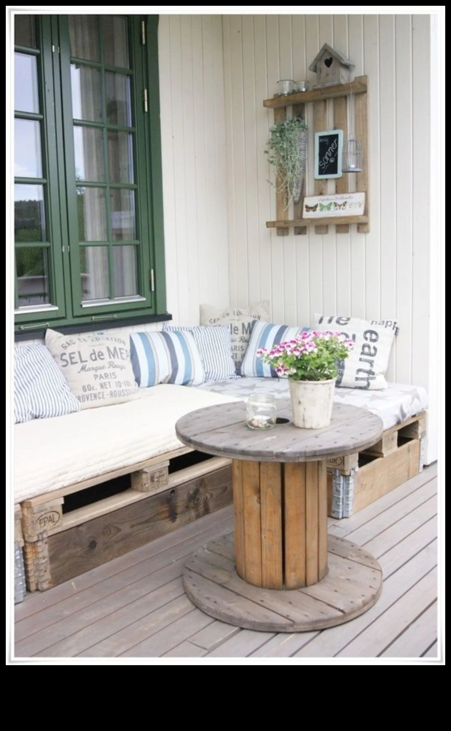 Δημιουργικοί τρόποι χρήσης παλετών στη διακόσμηση σπιτιού