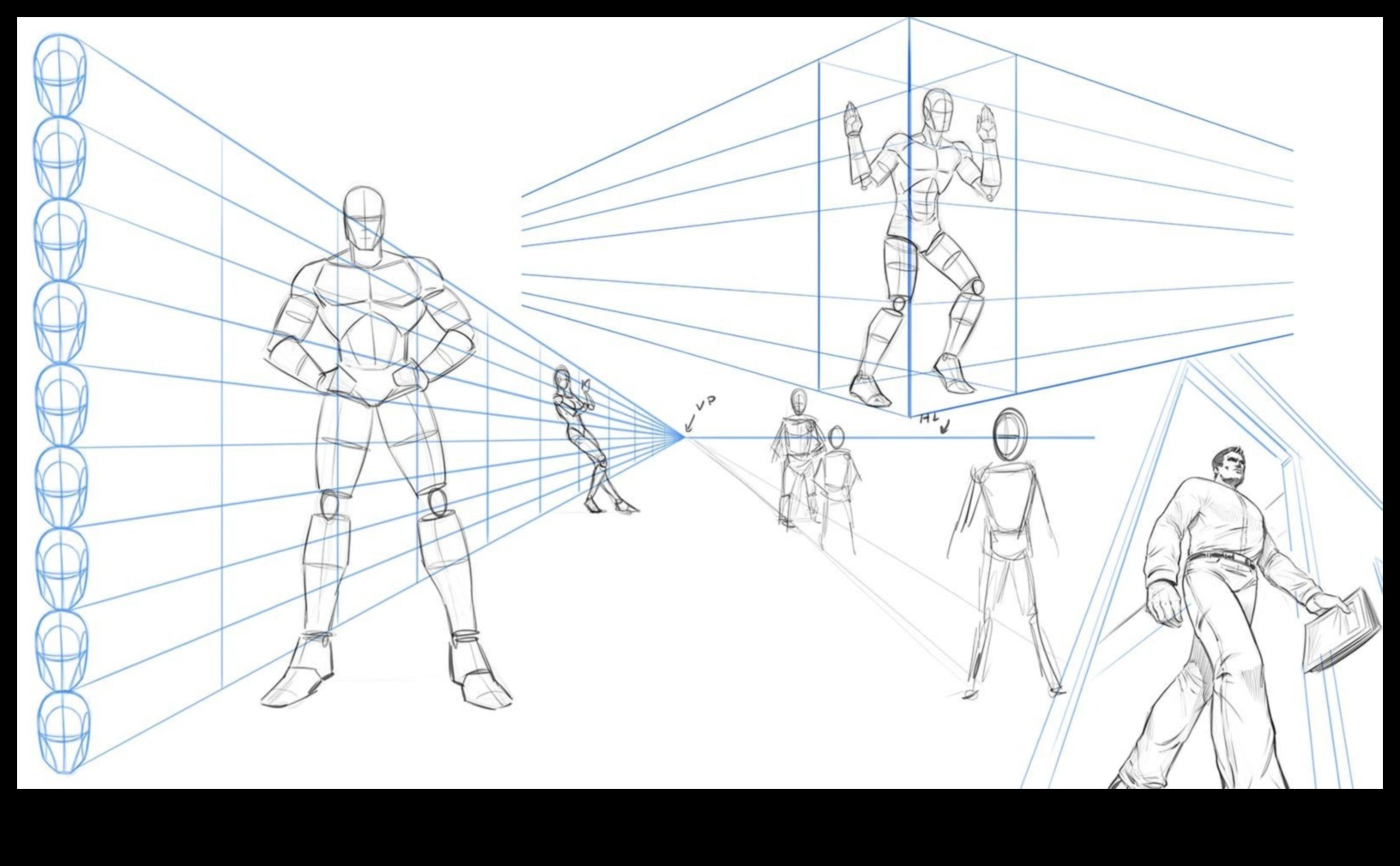 Δυναμικές προοπτικές: Δημιουργία βάθους σε σχέδια κινουμένων σχεδίων