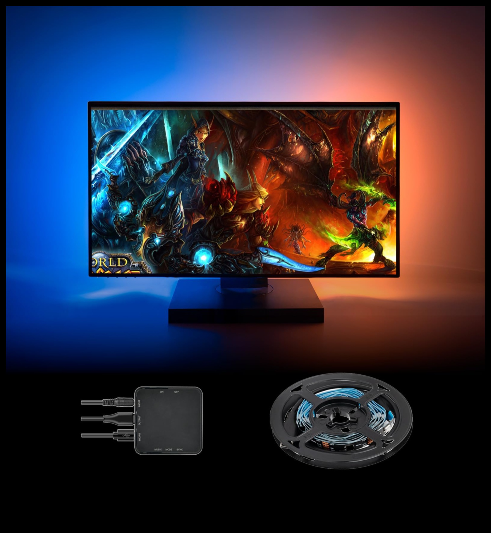 Οθόνες Visual Symphony με συγχρονισμένο φωτισμό RGB για μια πραγματικά καθηλωτική εμπειρία 2 Visual Symphony: Οθόνες με συγχρονισμένο φωτισμό RGB