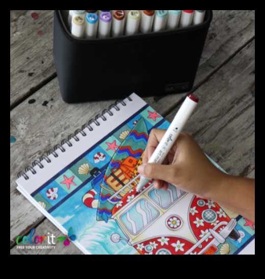 The Spectrum of Markers: Crafting Colorful and Diverse Drawings