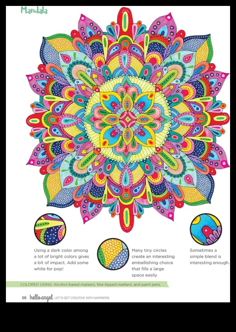 The Spectrum of Markers: Crafting Colorful and Diverse Drawings