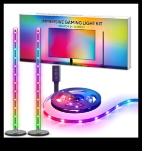 Visual Symphony: Οθόνες με συγχρονισμένο φωτισμό RGB