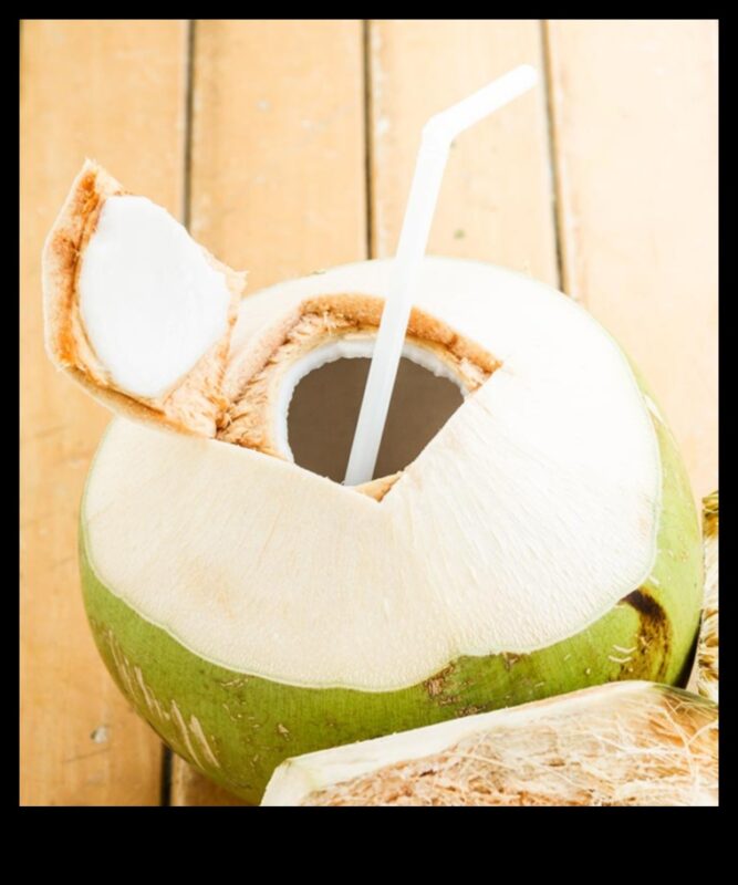 Πρωινές τελετουργίες: Αγκαλιάζοντας τις φυσικές απολαύσεις του νερού καρύδας