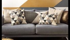 Μπορείτε να προτείνετε δημιουργικούς τρόπους χρήσης γεωμετρικών μοτίβων στη διακόσμηση του σπιτιού;