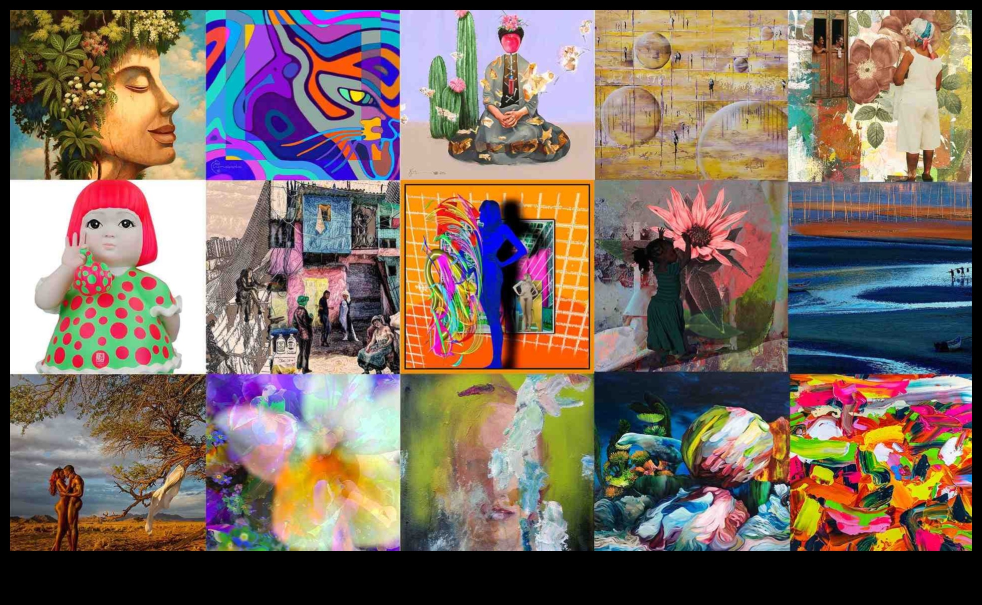 Creative Canvases: Exploring the Diversity of Illustrative Styles